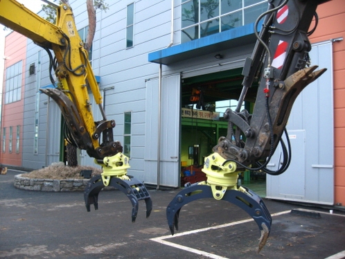Бревнозахват многоцелевой вращающийся