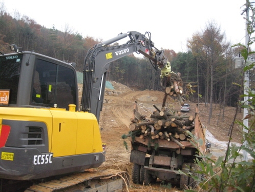 Бревнозахват многоцелевой вращающийся